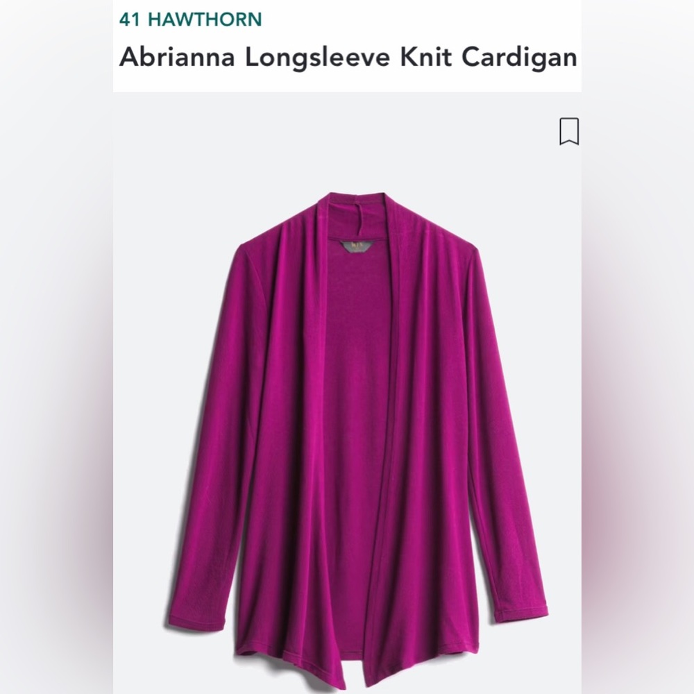 Abrianna Longseleve Knit Cardigan